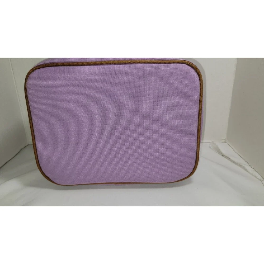 Lucky Brand Purple Lunch Bag Insulated with Detachable Strap 10x7x7.5